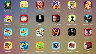 Roblox,Hello Neighbor,Kick the Buddy,Robbery Bob,Zombie Tsunami,Red Ball 4,Poppy Playtime Chapter 4