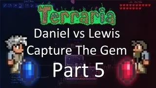 Terraria: Daniel vs Lewis (20v20) Capture the Gem &mdash; Part 5 &mdash; Base Trade!