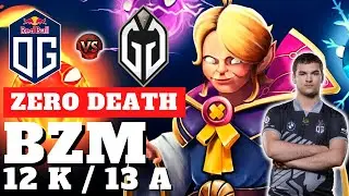BZM INVOKER POV | OG VS GG | LB GAME 1 | TI11 MAIN STAGE | How they play?
