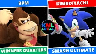 KMLocal 44: Winners Quarters - BPM (Donkey Kong) Vs. Kimboiyachi (Sonic) SSBU