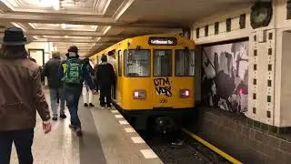 A3L92 U-Bahn Berlin Nach Kottbusser Tor bei Rüdesheimer Platz.