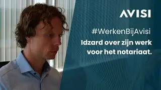 Idzard over zijn werk voor het notariaat