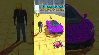 Frenkline Car Destroyed Everyday 😡 #indianbikedriving3d #shortsfeed #shorts #shortsviral #gta