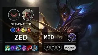 Zed Mid vs Veigar - EUW Grandmaster Patch 12.2