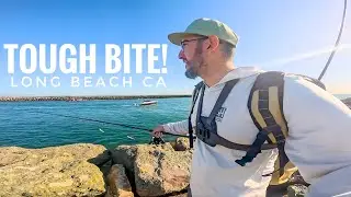 The Bite Was TOUGH&hellip; But We Still Landed Fish | Jetty Fishing Long Beach, CA