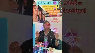 CANCER ♋️ SOLAR ECLIPSE & NEW MOON IN VIRGO! 🌞🌗✨HOW IT EFFECTS YOU! 9/25 #487 IMAGINE! #fy