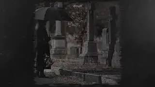 JVKE 'golden hour' but it's raining and you're standing in front of their grave...