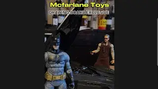 Mcfarlane Toys Drawing Board Exclusive Justice League/ BVS Batmobile 