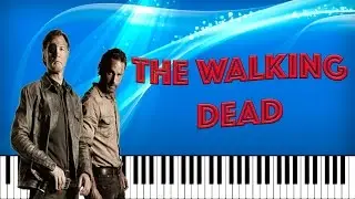 The Walking Dead Theme - Bear McCreary (Tutorial Piano Midi Partitura Gratis)