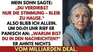 Mein Sohn verbot mir Silvester &ndash; bis er erfuhr, dass ich &uuml;ber Nacht Milliard&auml;rin wurde