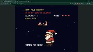 Turbo Santa Gift Rush  | Christmas Game For Neuronostalgia Hackathon 2026 | Rust, Turbo Game Engine