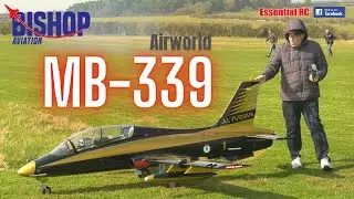 Giant scale MB-339 Aermacchi turbine RC Jet | Airworld 1:3.6 scale | Bishop Aviation