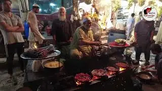 Peshawari Tikka Sekh & Karaee | Peshawar Street Food