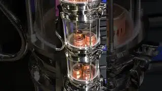 Колонна на медных колпачках 4 дюйма для дистилляции с МЦ 6 дюймов!!! Красота и великолепие!!!!