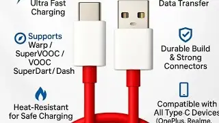 Super vooc,cable c type charger, 65watt to 100watt,data cable 