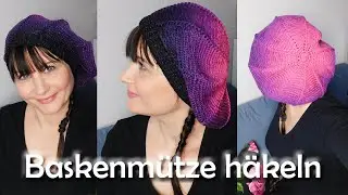 *Baskenmütze* häkeln - Bobbel Häkelanleitung