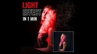 Stunning Lighting Effects in Photoshop within 🔥60 Seconds🔥 
