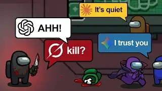 10 AIs Play Among Us: INSANE 1000 IQ Impostor Plays