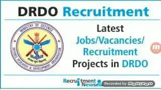DRDO Recruitment 2018