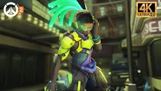 OVERWATCH 2 Lucio GAMEPLAY | 4K EPIC SETTINGS