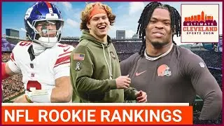 ESPN ROOKIE REPORT: Carson Schwesinger named #1 rookie in NFL, Quinshon Judkins cracks top 10
