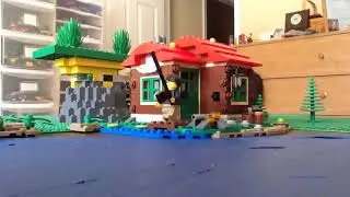 Lego Lake Side Lodge speed build