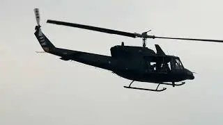 Bell 212 สนับสนุนฝึก FAST ROPE