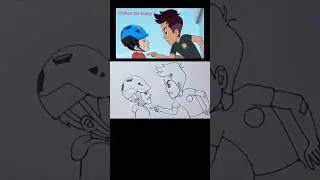 Chikoo bunty cartoon drawing / Chiku aur bunty #shorts #drawing #shortvideo #short #art #cartoon