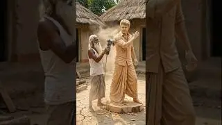 Vijay Thalapathy | विजय थलपति Amazing Wood Art 💥#woodcarving #VijayThalapathy #woodcraft #foryou