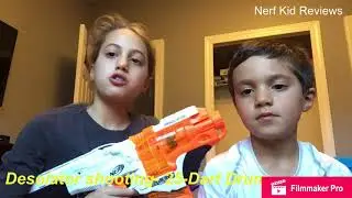 Nerf Doomlands Impact Zone Desolator Gun Review|Nerf Kid Reviews