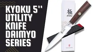 KYOKU 5'' Utility Knife Daimyo Series