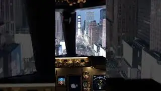 Cockpit view 🛫✨ | Pilot&rsquo;s View | New York City #AerialView