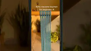 Boho macrame tutorial for beginners 🪷..#youtube #shortsviral #macrame