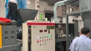 KOOEN 500kg LDPE plastic film squeezer machine