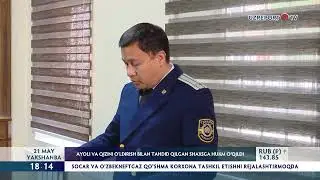 Ayoli va qizini oʻldirish bilan tahdid qilgan shaxsga hukm oʻqildi