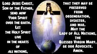 The Lady of All Nations prayer