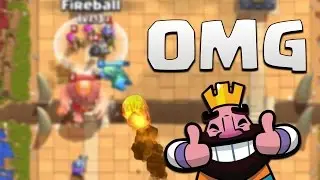 Clash Royal - FIREBAL OUTPLAY (BEST SPELL CARD) - PWilhelm