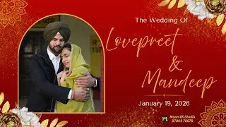 Live Marriage Lovepreet & Mandeep || Roranwali || Hanumangarh 19 Jan 2026 || Mann 4K Studio