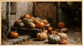 pumpkin painting for this Halloween for TV screensaver