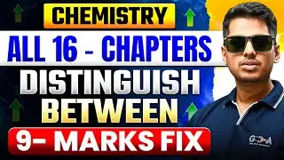 Distinguish Between  &ndash; Class 12 Chemistry ( HSC Board )  By :- Abhishek Sir Chemistry ASC