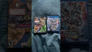 Unboxing Marvel Vs. Capcom Fighting Collection Arcade Classics on PS4 #shorts #marvelvscapcom #ps4