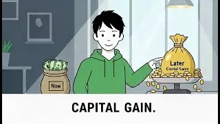 Investing for Beginners: What is Capital Gain? (The Pizza Shop Strategy!)
