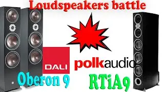 Dali Oberon 9 vs Polk Audio RTi A9