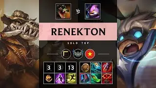 Renekton Top vs Kennen - VN Challenger Patch 25.19