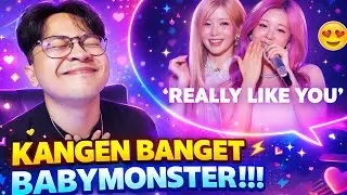 BABYMONSTER - ‘Really Like You’ Live at “LOVE MONSTERS” REACTION!!