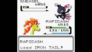 Pokemon Crystal: Fire Mono-type run [Rival 7]