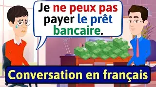 Conversation en français (À la Banque) Apprendre à Parler Français | French conversation