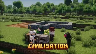 200 JOUEURS créent une civilisation Postapocalyptique - JOUR 1