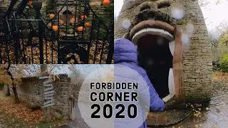 FORBIDDEN CORNER 2020 - Half Term Family Vlog in 360 - Halloween Fun - Raby Castle #forbiddencorner