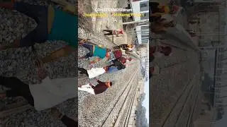 Track Linking At Mokama Railway Project #railway #track